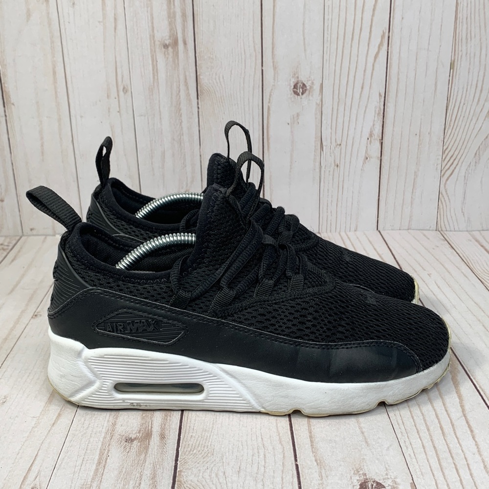 Nike Air Max 90 EZ GS 'Black White' Youth Sz 6Y Sneakers